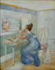 HJÖRDIS NORDIN (1877-1969), akvarell, signerad och numrerad 1902