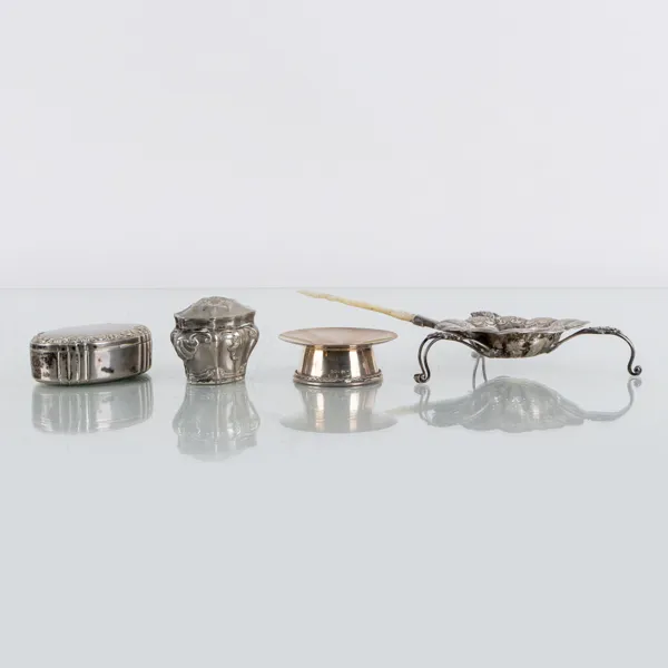 SILVERFÖREMÅL, 4 del, silver, 1900-tal