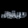 TIMO SARPANEVA, 49 del, glasservis, "Droppring", Iittala, Finland