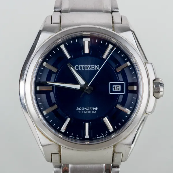 ARMBANDSUR, Citizen Ecodrive, quartz Titanium