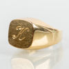 KLACKRING, 18k guld, med monogram K
