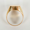 KLACKRING, 18k guld, med monogram K