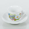 KAFFESERVIS, 19 del, porslin, "Midsommar", Rörstrand