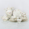 KAFFESERVIS, 11 del, porslin, "Pompadour", Rosenthal, 1900-talets mitt