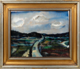 PER MÅNSSON (1896-1949), olja på pannå, signerad