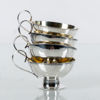 PUNCHMUGGAR, 4 st, silver, GAB, Stockholm, 1973
