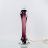BORDSLAMPSFOT, glas, Flygfors, 1900-talets andra hälft, signerad 