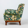 FÅTÖLJ, klädsel "Golden Lily indigo", Morris, 1900-talets första hälft