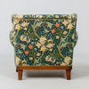 FÅTÖLJ, klädsel "Golden Lily indigo", Morris, 1900-talets första hälft