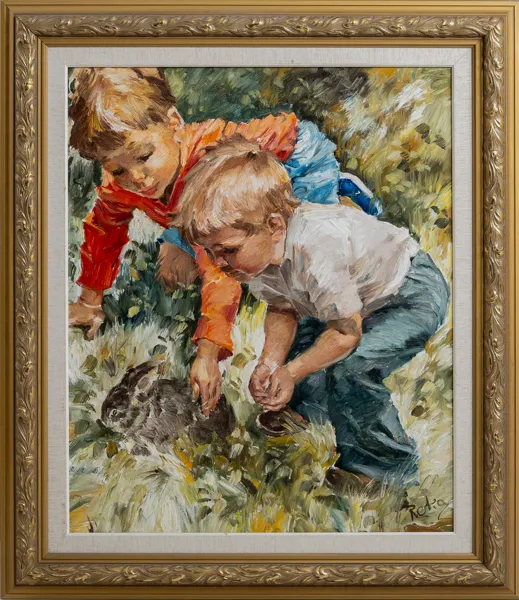 CHARLES ROKA (Ungern/Norge, 1912-1999), olja på duk, signerad