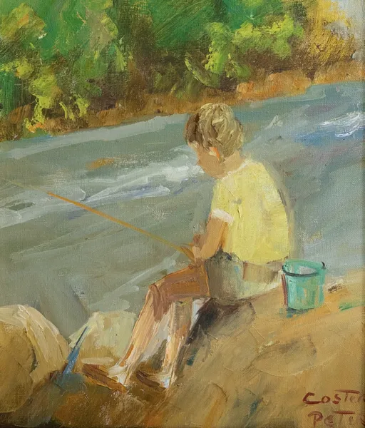 NICOLAI COSTER (född 1901), olja på duk, signerad 