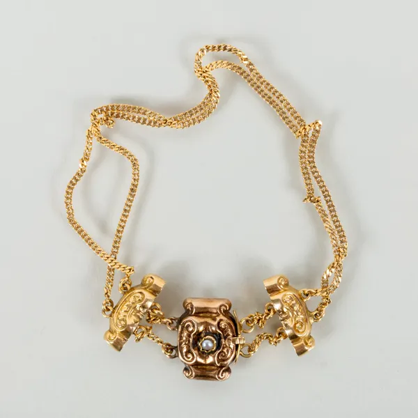 ARMBAND, 18k guld, sannolikt 1900-talets första hälft