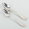 KAFFESKEDAR, 13 st, snarlika, silver, 1800-tal