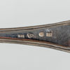 KAFFESKEDAR, 13 st, snarlika, silver, 1800-tal