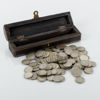 SAMLING MYNT, ca 110 st, svenska 1 kronor, 1900-talets mitt