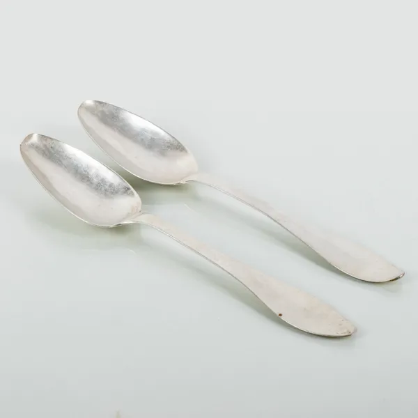 MATSKEDAR, 2 st, silver, 1700-tal