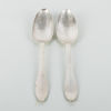 MATSKEDAR, 2 st, silver, 1700-tal