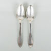 MATSKEDAR, 2 st, silver, 1700-tal