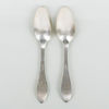 MATSKEDAR, 2 st, silver, 1700-tal