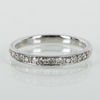ALLIANSRING, platina, med 12 briljantslipade diamanter, tot 0,24 ct, Schalins smycken 