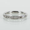ALLIANSRING, platina, med 12 briljantslipade diamanter, tot 0,24 ct, Schalins smycken 