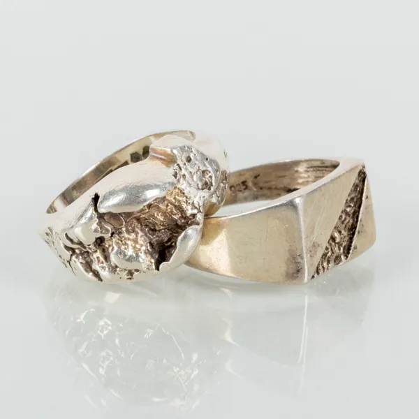 RINGAR, 2 st, silver, bla Ceson