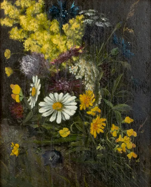OKÄND KONSTNÄR, olja på trä, 1800-/1900-tal, osignerad