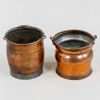 HINKAR, 2 st, koppar, 1800-/1900-tal