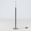 GOLVLAMPA, mässing och läder, Falkenberg 7097, 1900-talets mitt