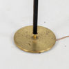 GOLVLAMPA, mässing och läder, Falkenberg 7097, 1900-talets mitt