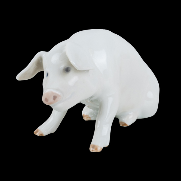 FIGURIN, porslin, gris, Royal Copenhagen