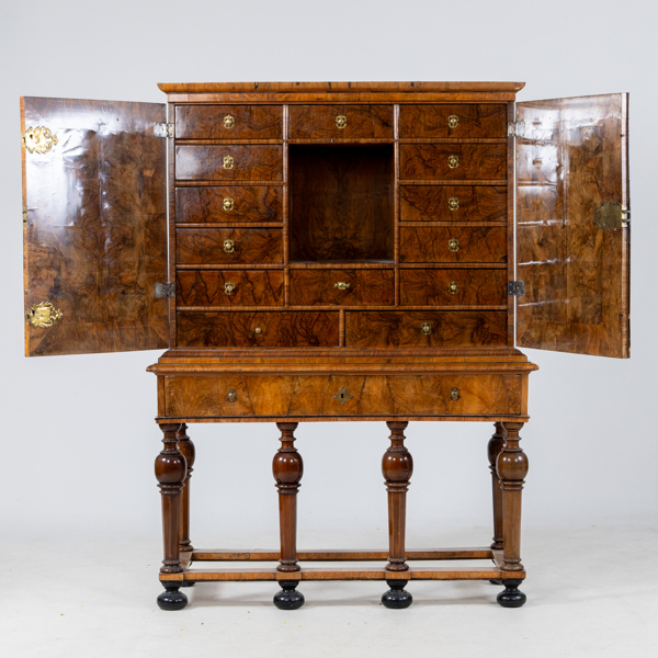 KABINETTSKÅP, barock, 1700-tal