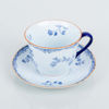 TE- SAMT KAFFEKOPPAR MED FAT, 12 st, porslin, "Ostindia", Rörstrand, 1900-/2000-tal