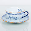 TE- SAMT KAFFEKOPPAR MED FAT, 12 st, porslin, "Ostindia", Rörstrand, 1900-/2000-tal