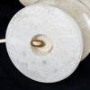 BORDSLAMPOR, 1 par, alabaster, 1900-tal