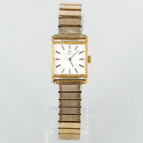 OMEGA, armbandsur, gulddoublé