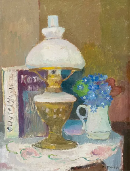 MARTIN NORÉN (född 1907), olja på duk, signerad