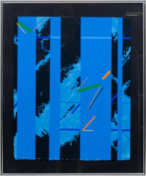NILS KÖLARE (1930-2007), färgserigrafi, signerad och numrerad 19/130