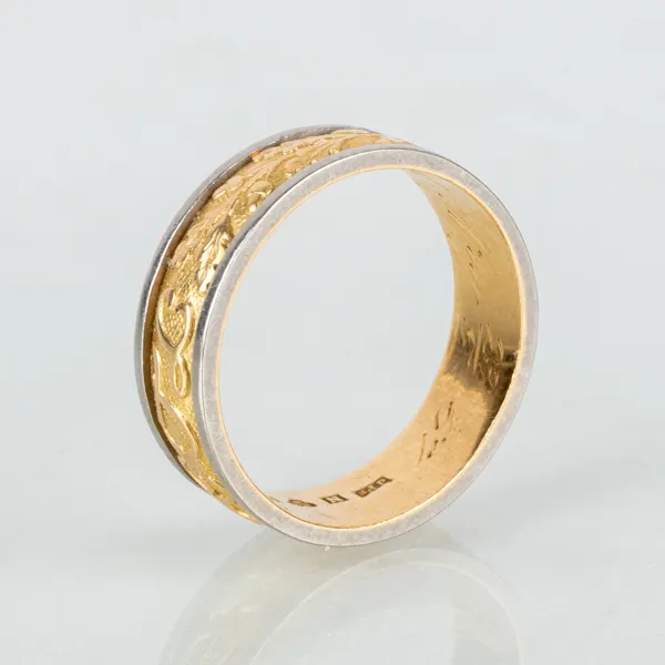RING, 18k guld, John Pettersons Guldsmedsaffär, Norrköping 1967