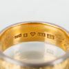RING, 18k guld, John Pettersons Guldsmedsaffär, Norrköping 1967