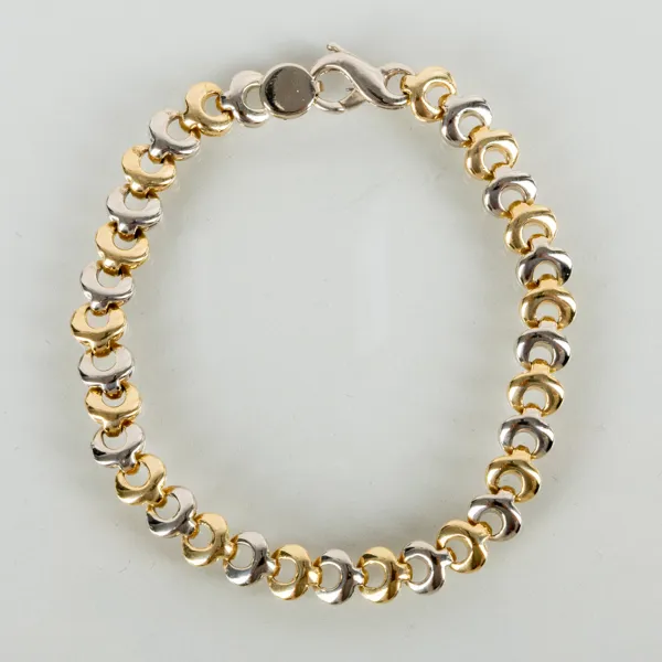 ARMBAND, 18k guld, sk deux coleurs, 1900-/2000-tal