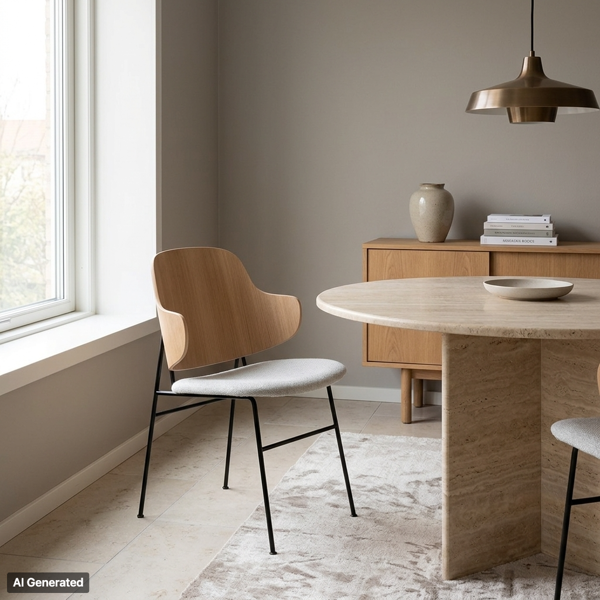 IB KOFOD LARSEN, stol, "The penguin dining chair", för Menu, Danmark  