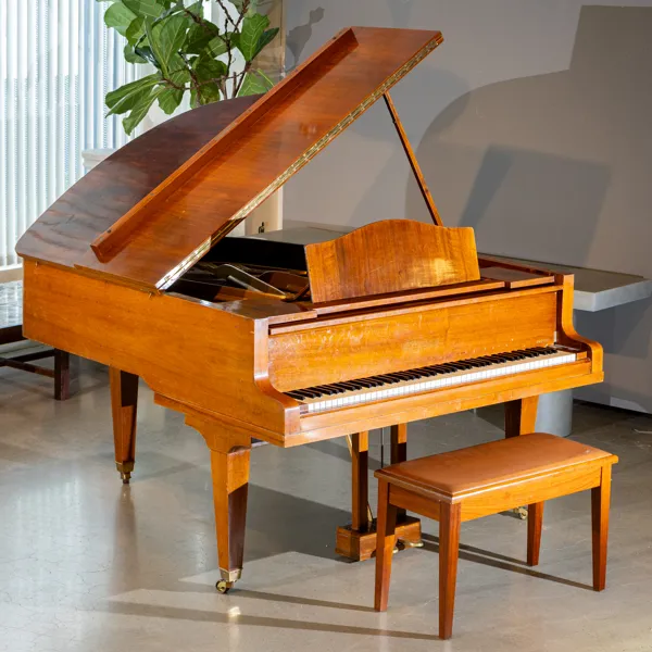 JULIUS BLÜTHNER, flygel, mahogny, Aliquot, 129356, Leipzig, Tyskland, 1900-talets första hälft