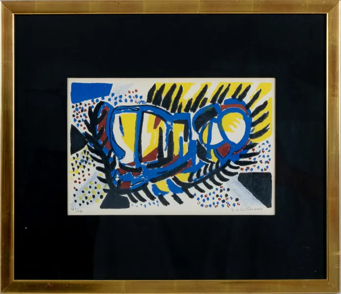 ESKIL NORDELL (1921-2001), färglitografi, signerad och numrerad 67/160