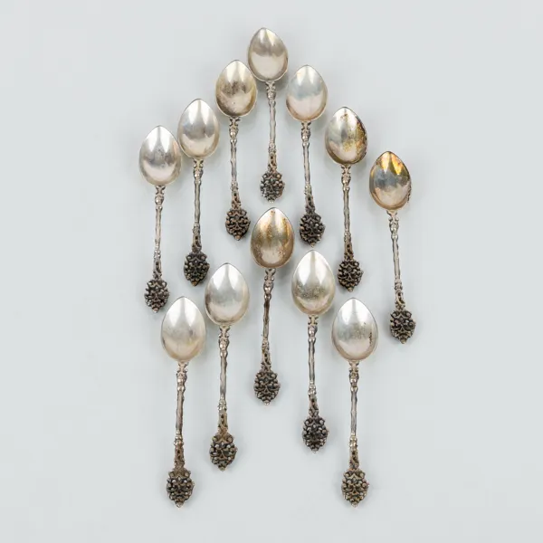 MOCCASKEDAR, 12 st, silver, 1900-tal