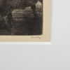FOLKE GULLBY (1912-1982), etsning, signerad