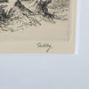 FOLKE GULLBY (1912-1982), etsning, signerad