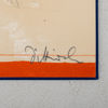 GRAFIKMAPP, 6 blad, bla Valerio Adami, ur mappen "Die Kunst Der Graphik", Die Galerie, Offenbach am Main