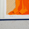 GRAFIKMAPP, 6 blad, bla Valerio Adami, ur mappen "Die Kunst Der Graphik", Die Galerie, Offenbach am Main