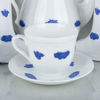 KAFFE- OCH TESERVIS, 41 del, porslin, "Blå Blom", Gustavsberg